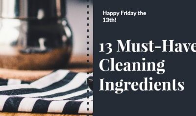 13 Must-Have Cleaning Ingredients