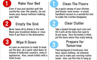 Daily Cleaning Schedule Tips: 6 Daily Cleaning Routine Musts